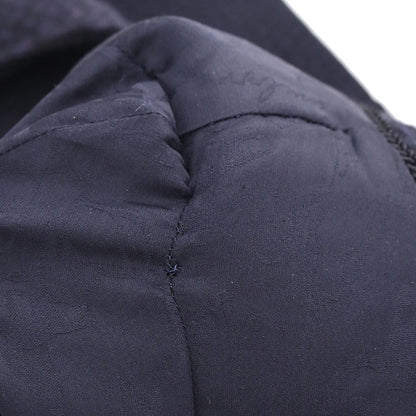 Chanel 2014-2015 Collarless Coat Navy #40