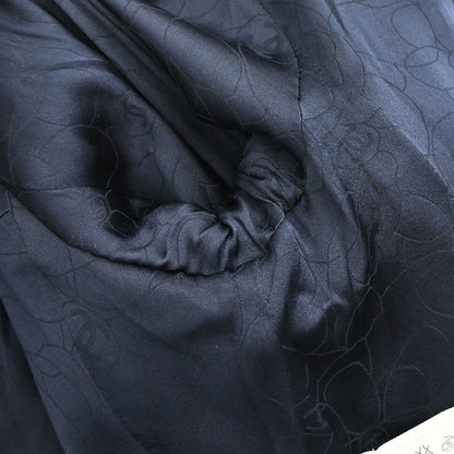 Chanel 2006 Hoodie Duffel Coat Navy #42