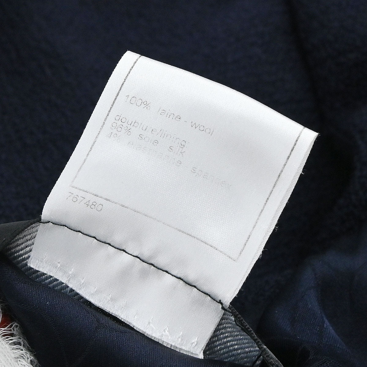 Chanel 2006 Hoodie Duffel Coat Navy #42