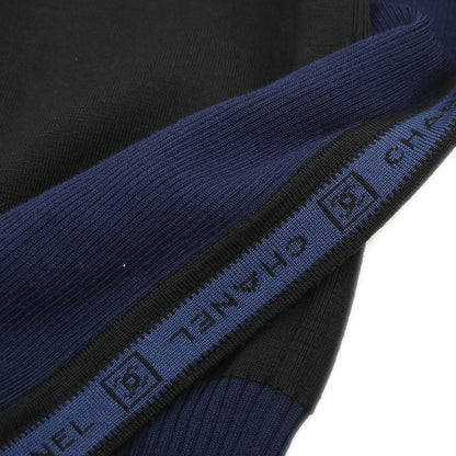Chanel 2004 Sport Line Long Sleeve Top Navy #36