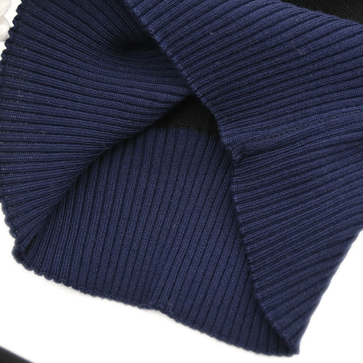 Chanel 2004 Sport Line Long Sleeve Top Navy #36