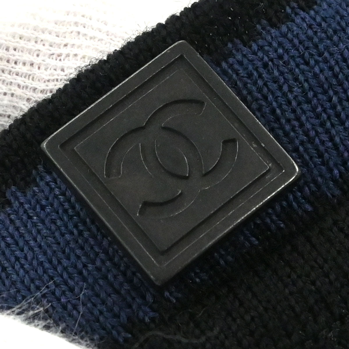 Chanel 2004 Sport Line Long Sleeve Top Navy #36