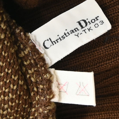 Christian Dior Top Sweater Trotter Brown #M