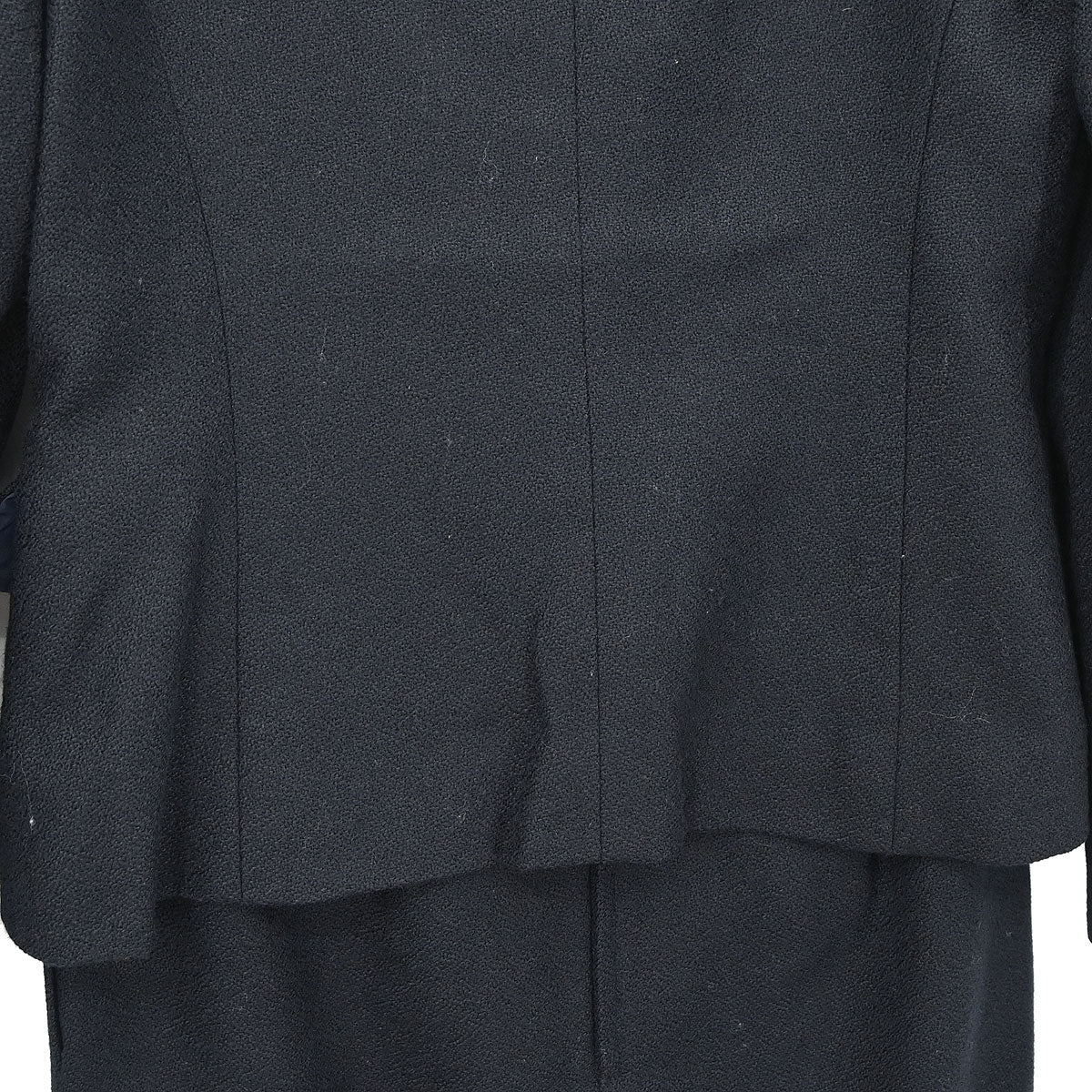 Christian Dior Setup Suit Jacket Skirt Black #34–36
