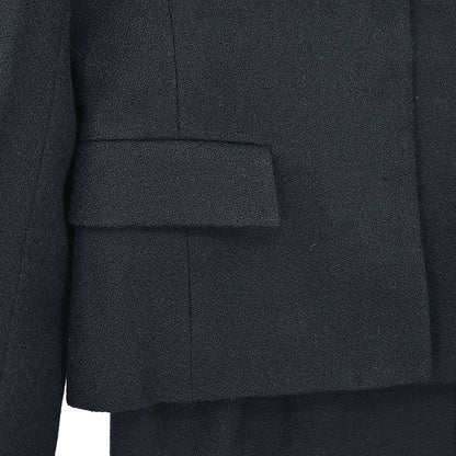 Christian Dior Setup Suit Jacket Skirt Black #34–36