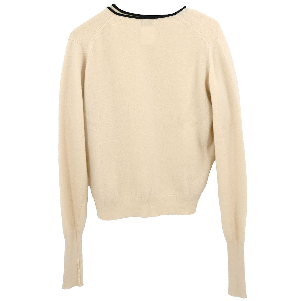 Chanel 1997 Set Cardigan Top Ivory #42