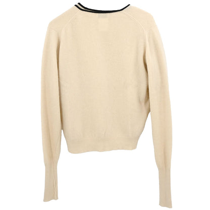 Chanel 1997 Set Cardigan Top Ivory #42