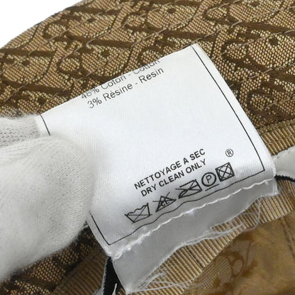 Christian Dior Trotter Hat Beige Rasta-Color #58 Small Good