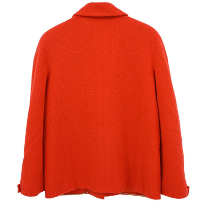 Chanel 1995 Single Breasted Jacket Red #40
