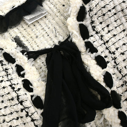 Chanel 2005 Single Breasted Collarless Jacket White #40