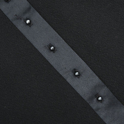 Chanel 2002 Setup Suit Jacket Skirt Black #38