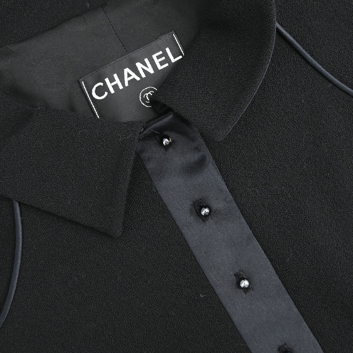 Chanel 2002 Setup Suit Jacket Skirt Black #38