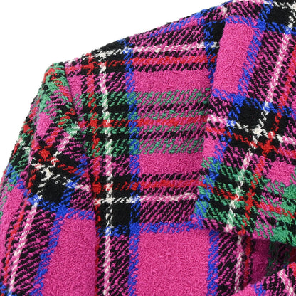 Yves Saint Laurent Single Breasted Jacket Pink #L