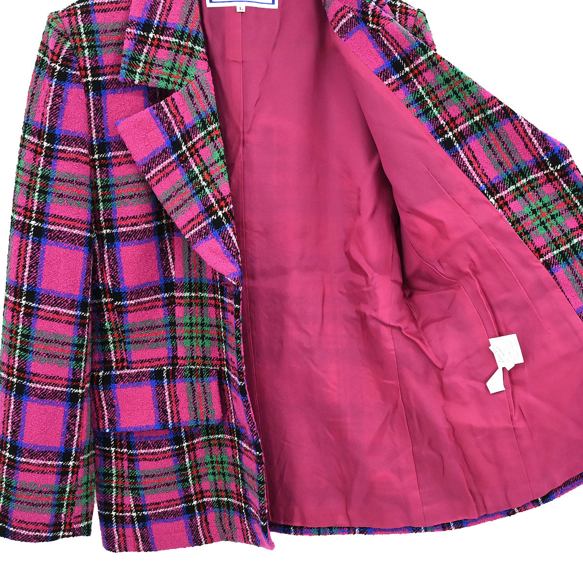 Yves Saint Laurent Single Breasted Jacket Pink #L