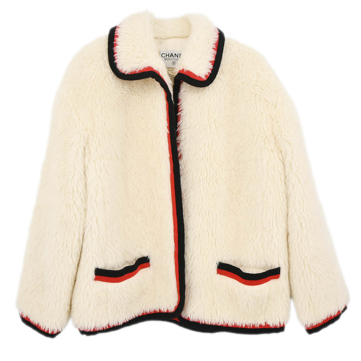 Chanel 1994 Jacket White #40
