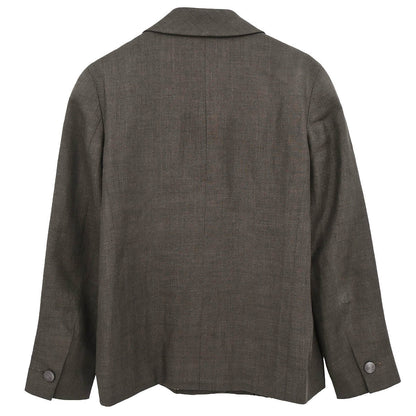 Chanel 1998 Single Breasted Jacket Brown #38