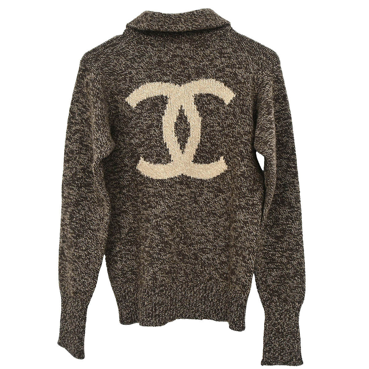 Chanel 1996 Sweater Top Brown #38