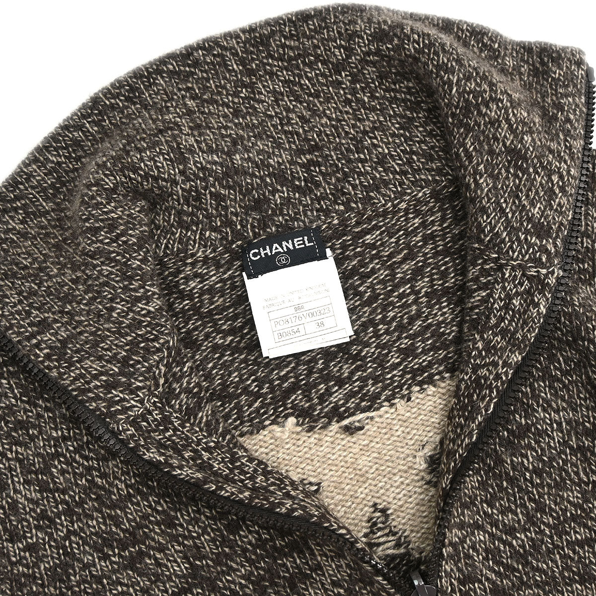 Chanel 1996 Sweater Top Brown #38