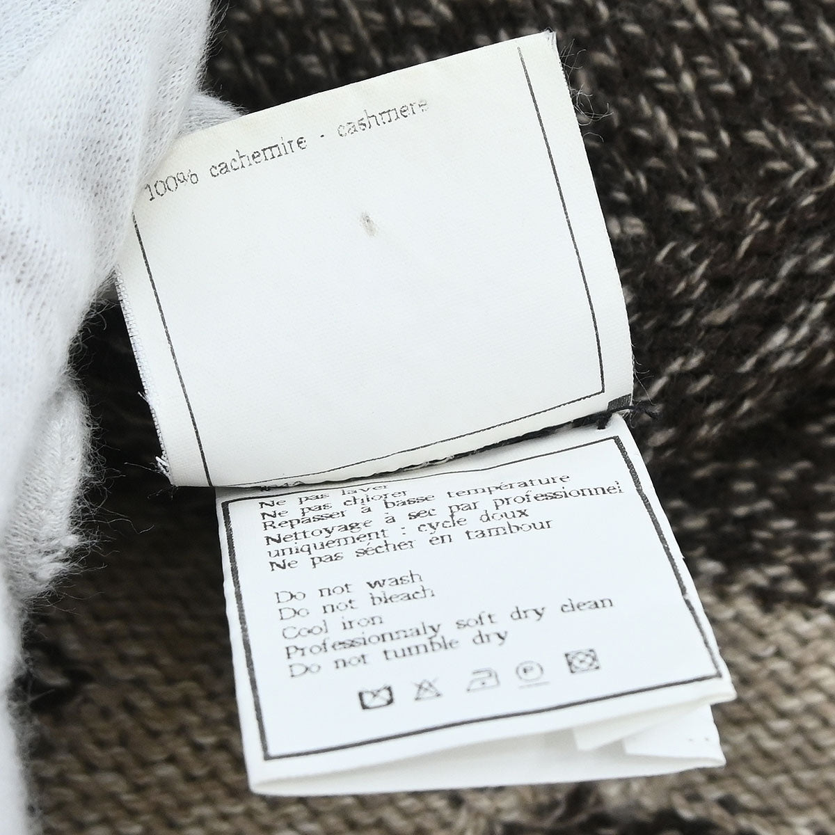 Chanel 1996 Sweater Top Brown #38