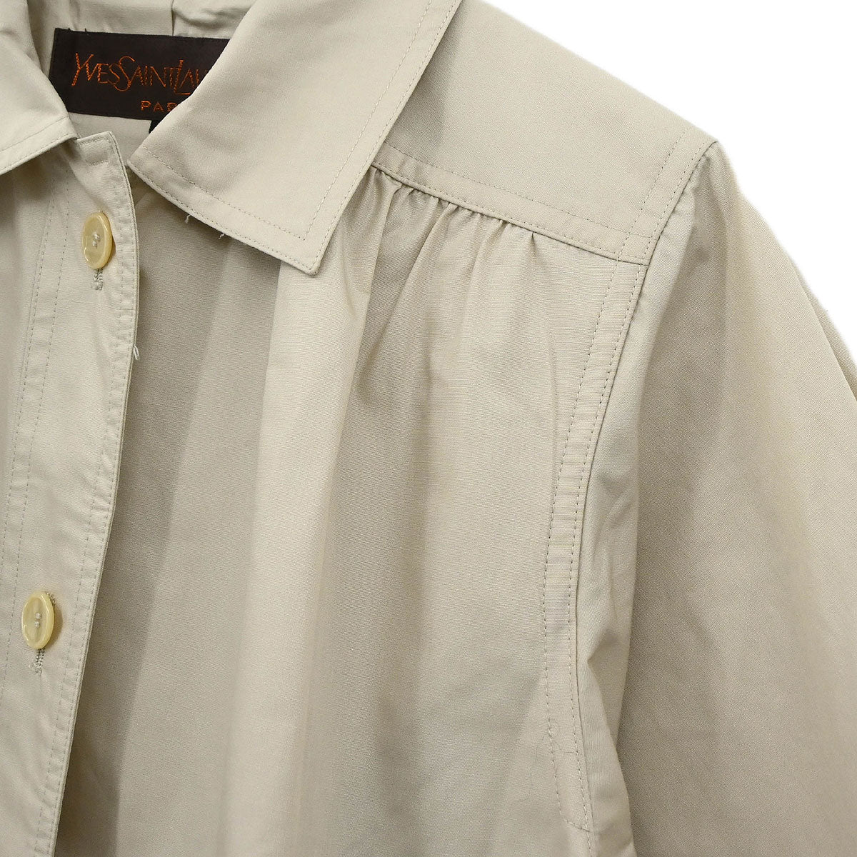 Yves Saint Laurent Coat Light Beige #S