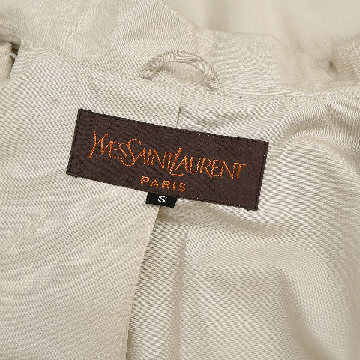 Yves Saint Laurent Coat Light Beige #S