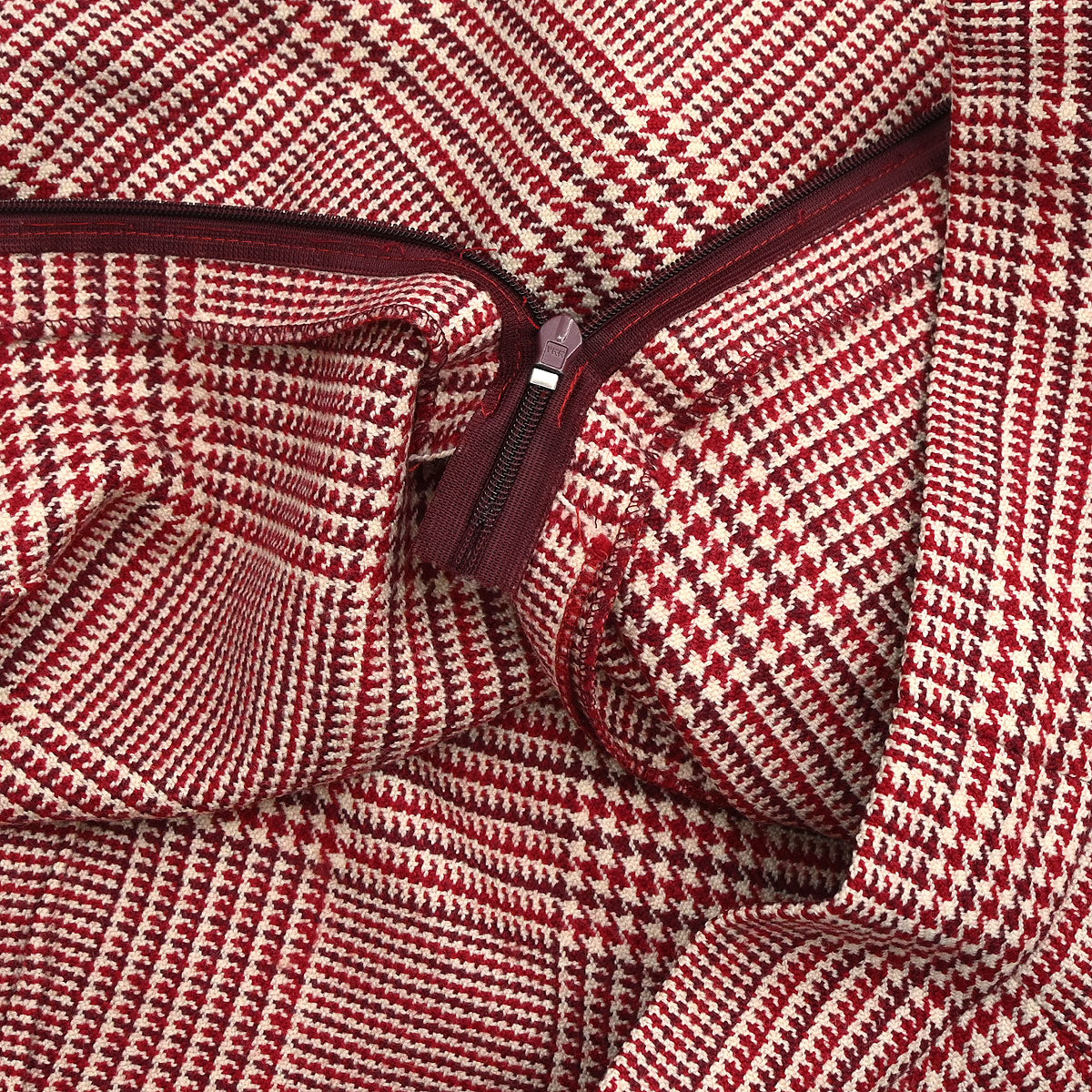 Hermes Setup Suit Jacket Skirt Red #40