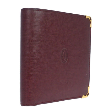 Cartier Bordeaux Must de Cartier Bifold Wallet
