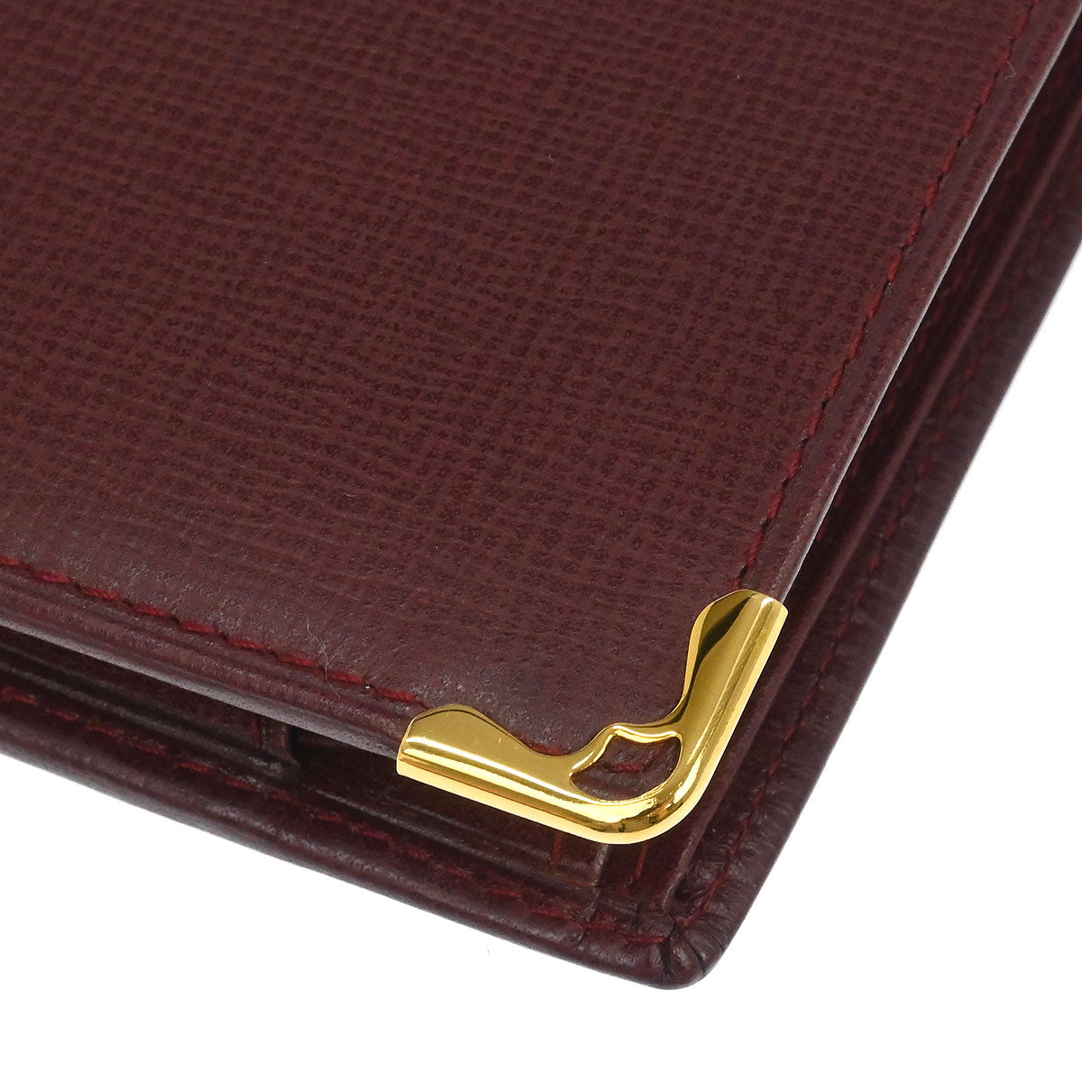 Cartier Bordeaux Must de Cartier Bifold Wallet
