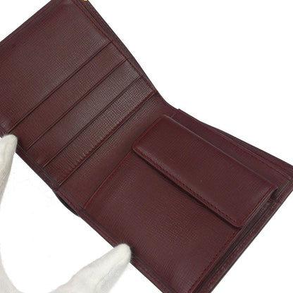 Cartier Bordeaux Must de Cartier Bifold Wallet