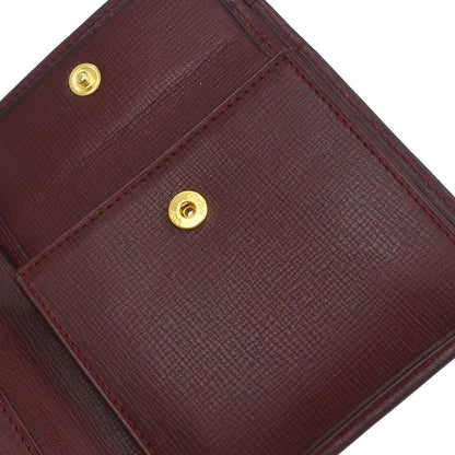 Cartier Bordeaux Must de Cartier Bifold Wallet