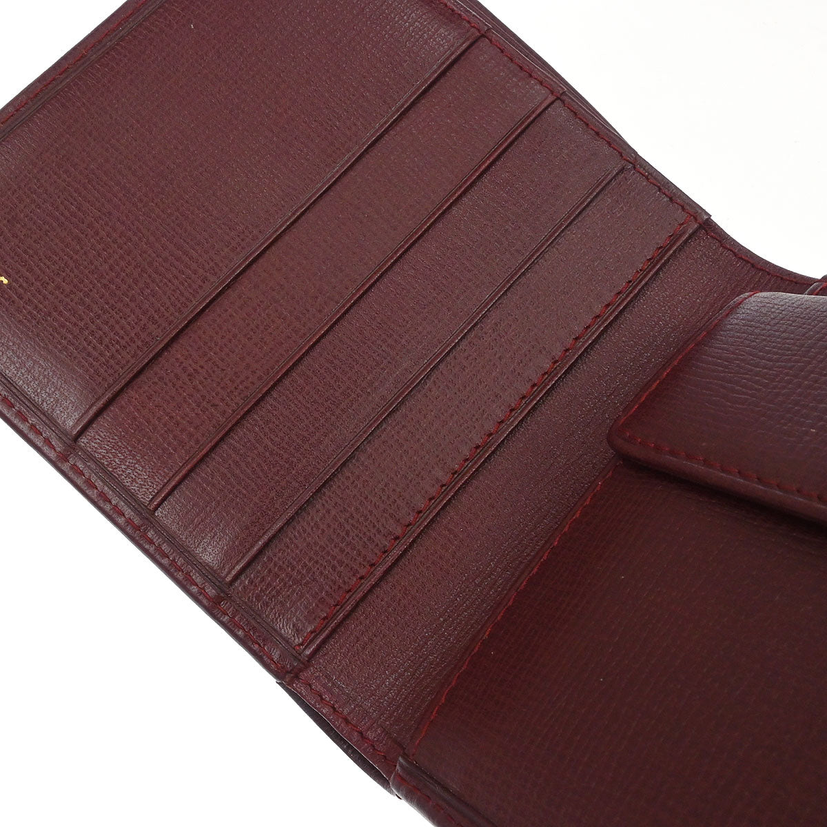 Cartier Bordeaux Must de Cartier Bifold Wallet
