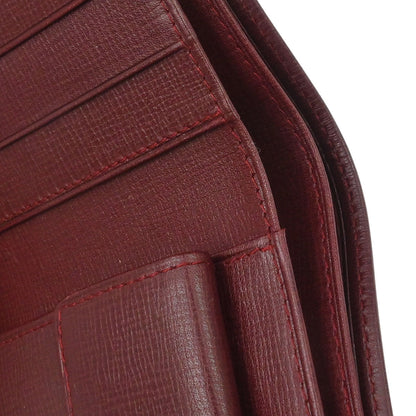 Cartier Bordeaux Must de Cartier Bifold Wallet