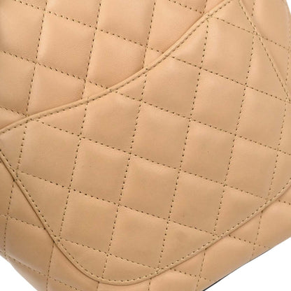 Chanel 2003-2004 Beige Calfskin Cambon Ligne Tote Handbag