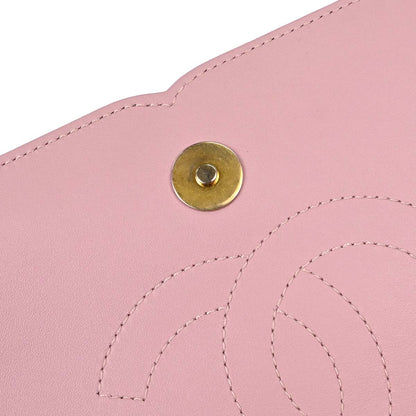 Chanel Pink Tweed Filigree Flap Bag Shoulder Bag