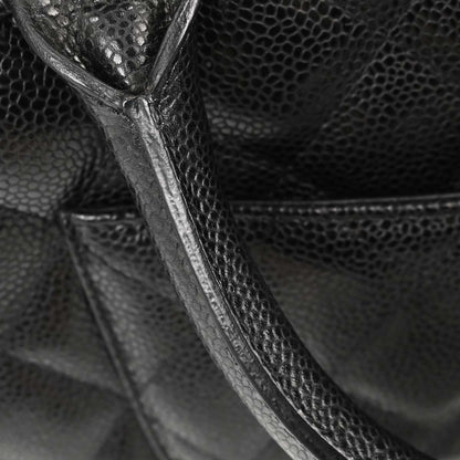 Chanel 2003-2004 Black Caviar Skin Bowling Bag 27