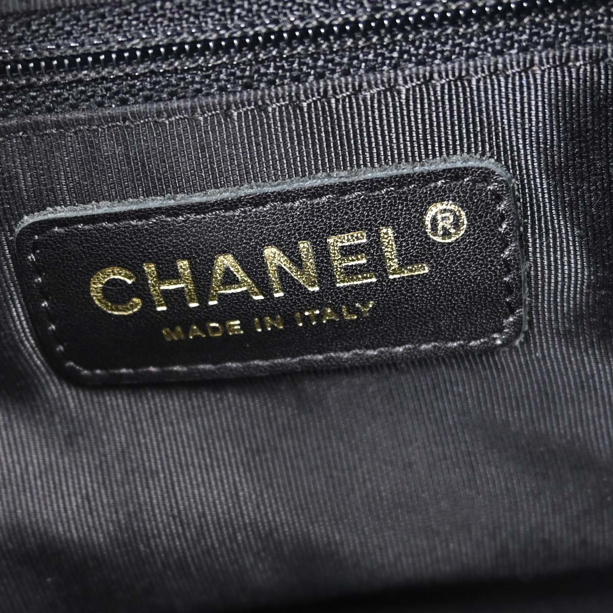 Chanel 2003-2004 Black Caviar Skin Bowling Bag 27