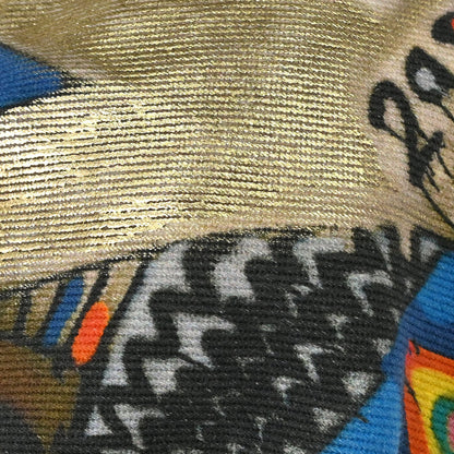 Chanel 2019 Gold Canvas Graffiti Street Spirit Waist Bag