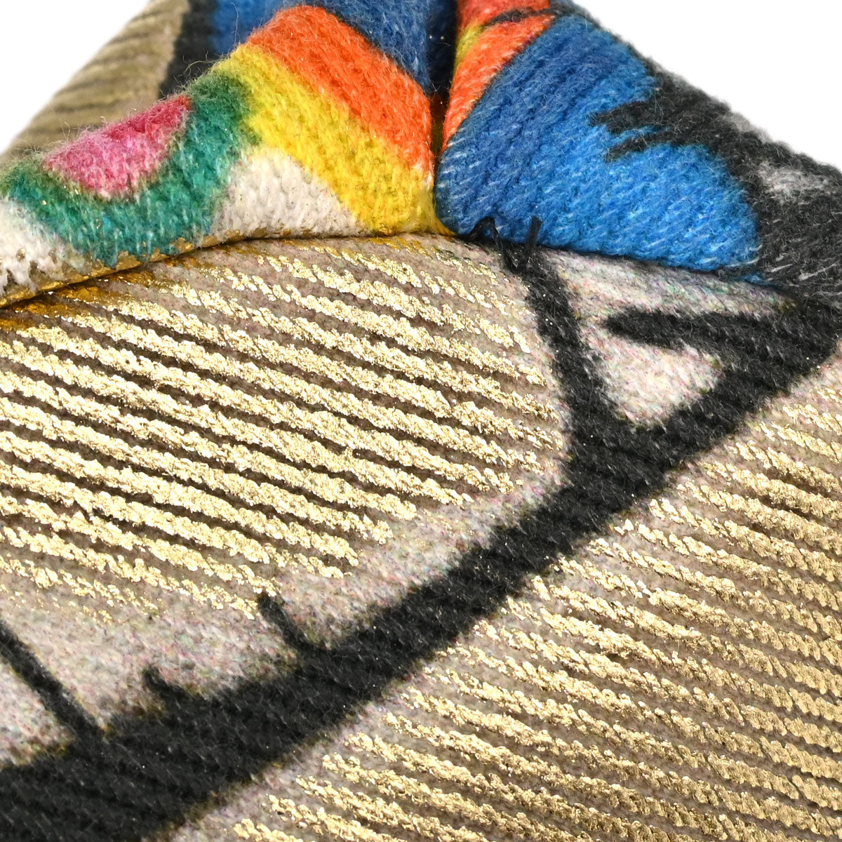 Chanel 2019 Gold Canvas Graffiti Street Spirit Waist Bag