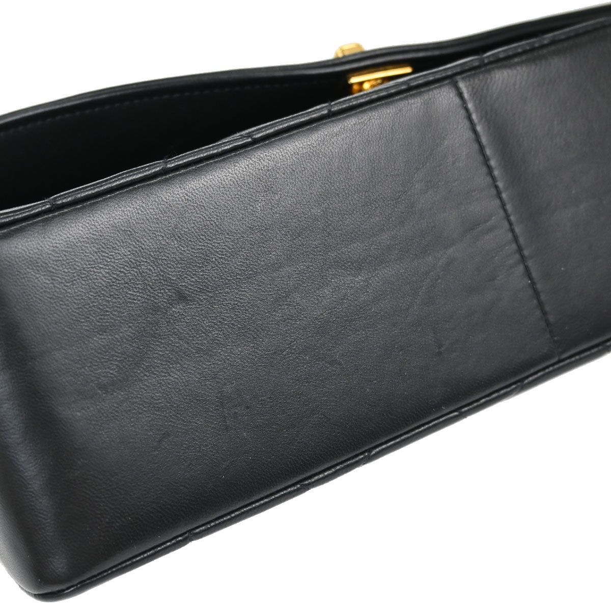 Chanel Black Lambskin Medium Diana Shoulder Bag