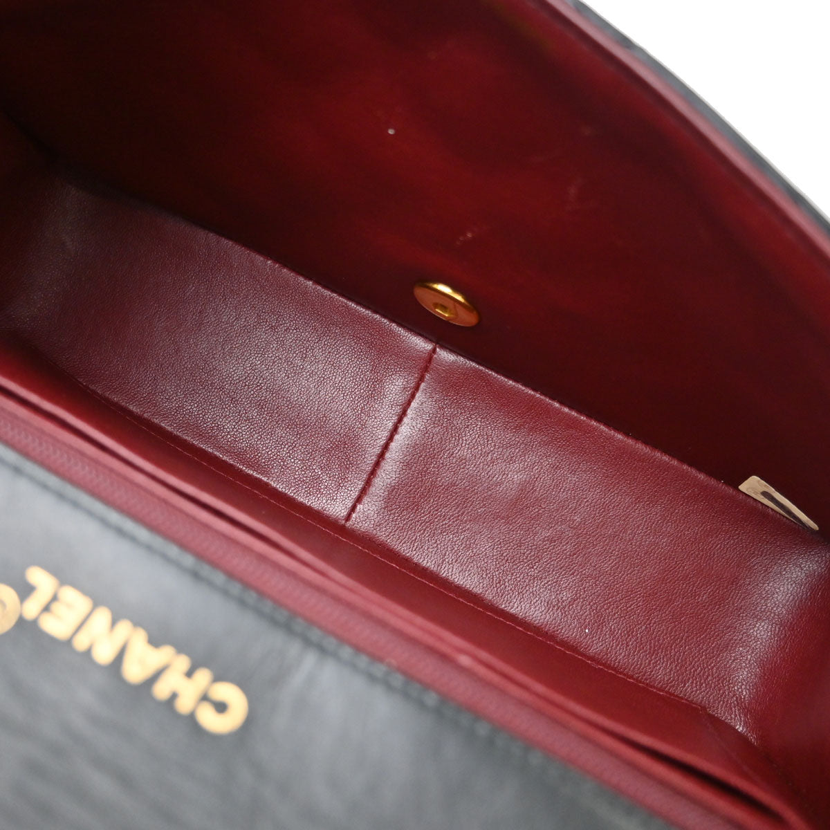 Chanel Black Lambskin Medium Diana Shoulder Bag