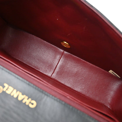Chanel Black Lambskin Medium Diana Shoulder Bag