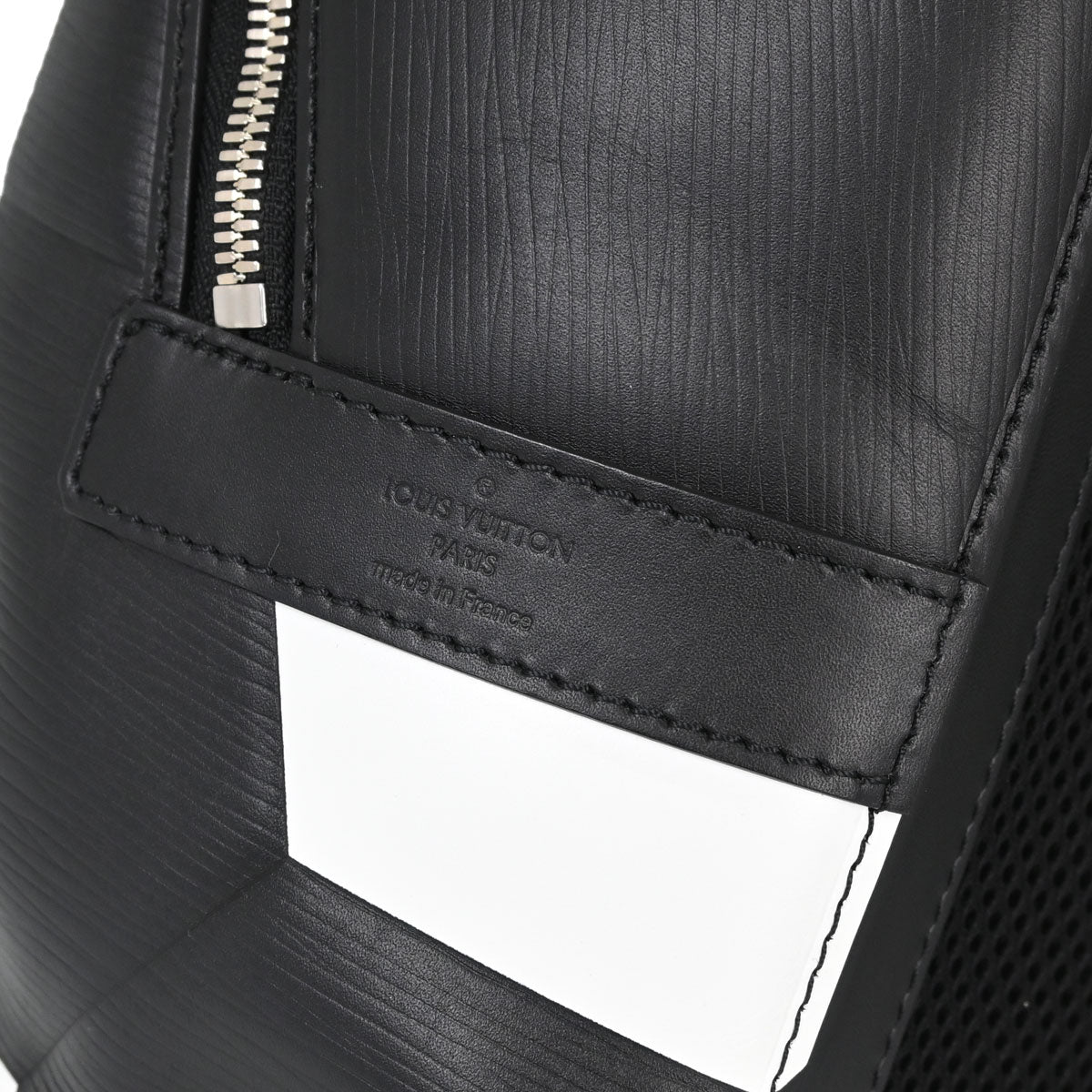 Louis Vuitton Black White Epi Apollo Backpack M52186