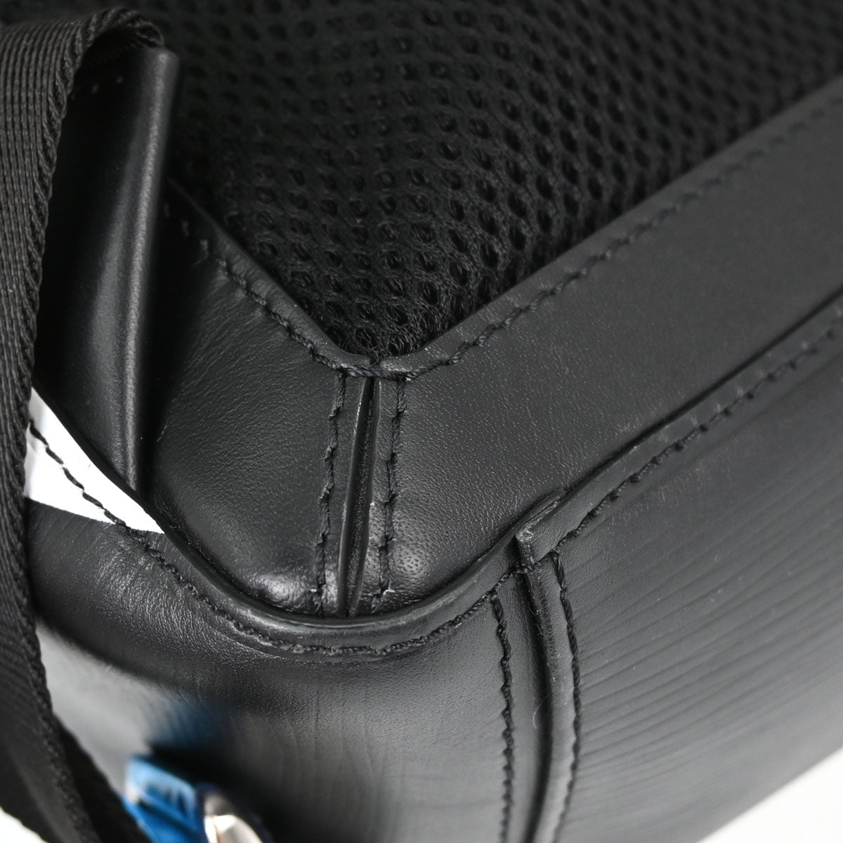 Louis Vuitton Black White Epi Apollo Backpack M52186