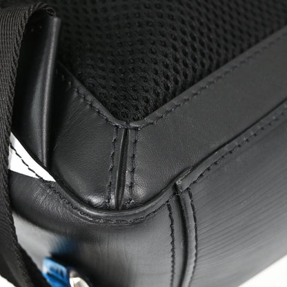 Louis Vuitton Black White Epi Apollo Backpack M52186