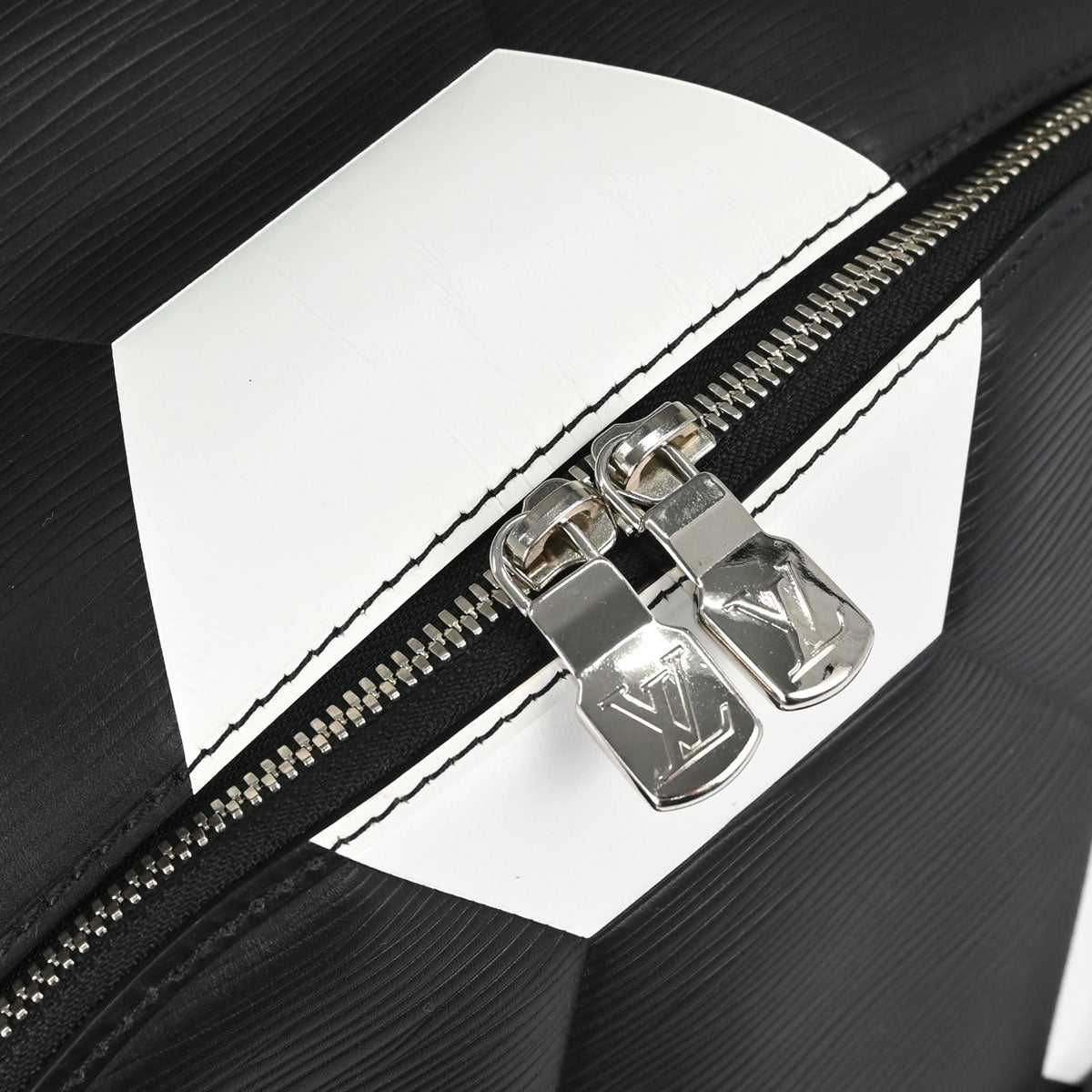 Louis Vuitton Black White Epi Apollo Backpack M52186