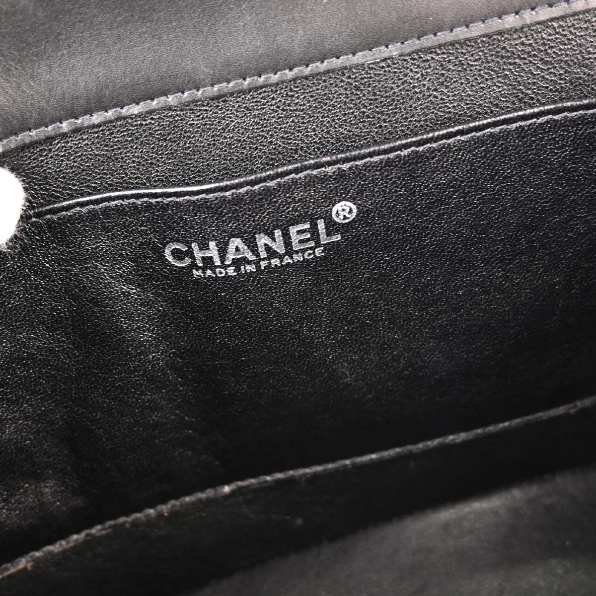 Chanel 2001-2003 Black Calfskin Wild Stitch Choco Bar Waffle Shoulder Bag