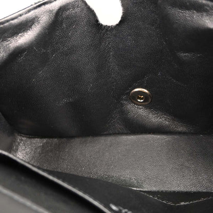 Chanel 2001-2003 Black Calfskin Wild Stitch Choco Bar Waffle Shoulder Bag