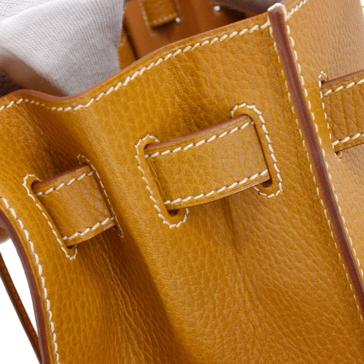 Hermes Natural Ardennes Kelly 32 Sellier 2way Shoulder Handbag