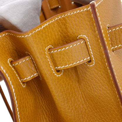 Hermes Natural Ardennes Kelly 32 Sellier 2way Shoulder Handbag