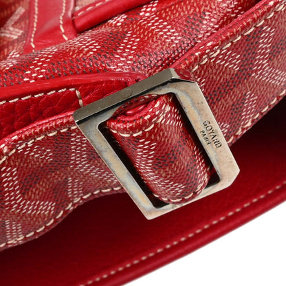 Goyard Red Grand Bleu GM Shoulder Bag